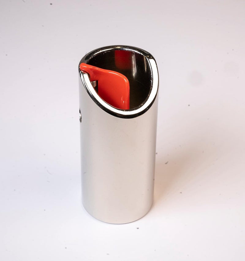 Black Mountain Guitar Slide - Nickel Plated, Spring-Loaded, Guitar Slide. Acoustic Guitar Slide, Electric Guitar Slide, Ukulele, Dobro, Lap Steel and .ore. Spring-fit, Premium Metal Guitar Sliders - Image 2